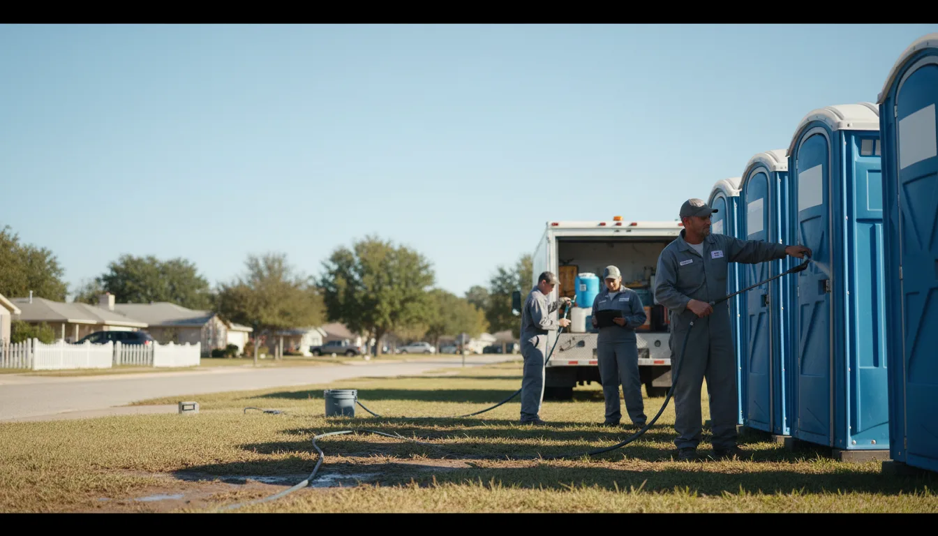 Long-Term Portable Toilet Rental in Blackwell, OK near me